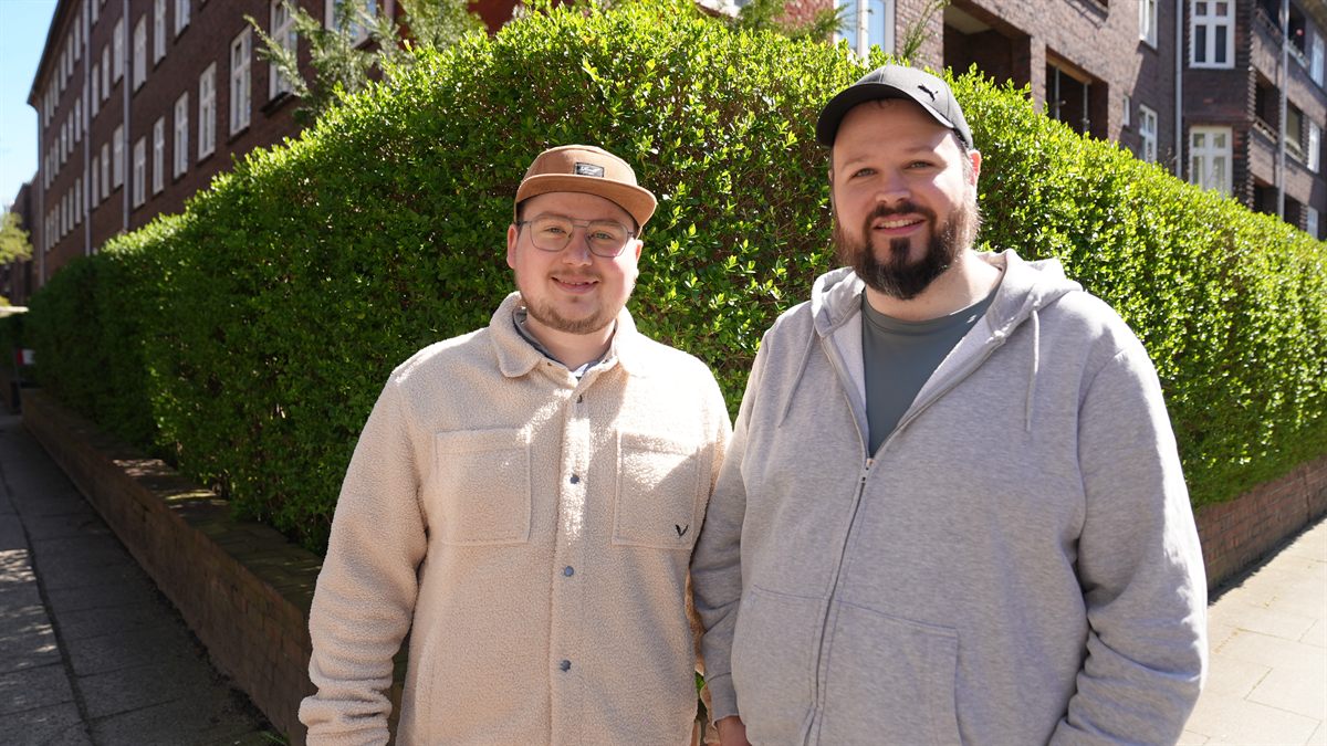Niels Schild und Marcel Hammerich, Gründer von digital hoch x